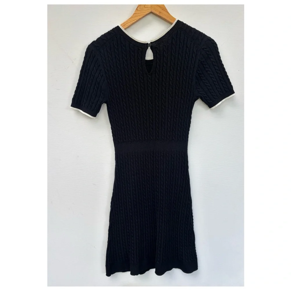 J Crew Short Sleeve Cable Knit Dress